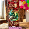 20 Ounce Skinny Tumbler #210  Book Dragon